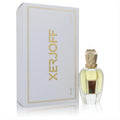 Discover Xerjoff 17/17 Richwood 1.7 oz unisex EDP. Elegant clear bottle, distinctive stone label, gold cap, white box.