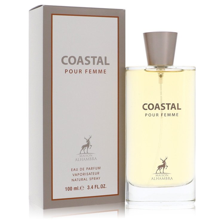 Coastal Pour Femme by Maison Alhambra - Eau De Parfum Spray (Unboxed) 3.4 oz