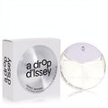 Issey Miyake A Drop D'issey 1.6 oz EDP spray. Elegant clear round bottle with lavender cap and matching white box.