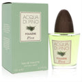 Acqua Di Pino Fougere 4.2 oz EDT spray. Invigorating green fragrance in a clear bottle with a distinctive brown pinecone cap & elegant green box.
