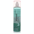 Aeropostale Magnolia & Grapefruit 8 oz body mist. Clear bottle with vibrant teal liquid, dynamic wave label, and pink-tinted cap.