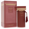 Experience Afnan Historic Doria 3.4 oz unisex EDP. Rich terracotta bottle, gold trim, and elegant tassel.