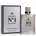 Experience Aigner No. 1 Platinum 3.4 oz men's EDT. Sleek silver bottle & sophisticated black box.