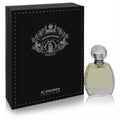 Elegant Al Haramain Treasure 2.4 oz unisex EDP. Distinctive black box with silver crest, clear bottle, faceted cap.