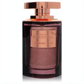 Al Haramain Portfolio Euphoric Roots Eau De Parfum in a sleek dark glass bottle with a luxurious rose gold cap and label.