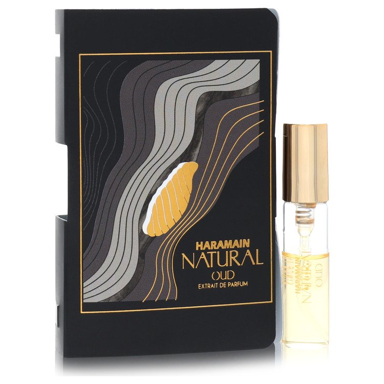 Al Haramain Natural Oud by Al Haramain - Vial (sample-Unisex Manufacture 1/2 filled) .3 oz