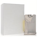 Alyson Oldoini Oranger Moi 3.3 oz women's EDP in a sleek silver metallic bottle with embossed "ALYSON", beside a luxurious textured white box.