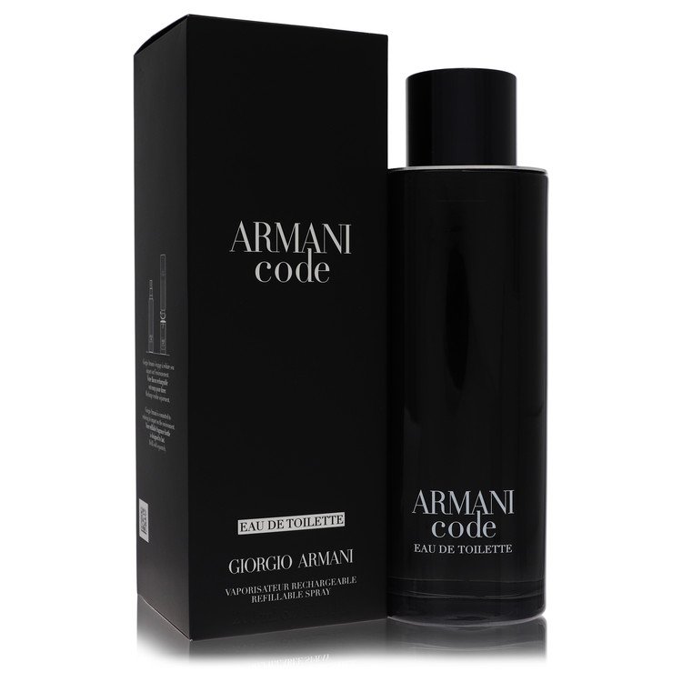 Armani Code by Giorgio Armani - Eau De Toilette Spray Refillable 6.7 oz