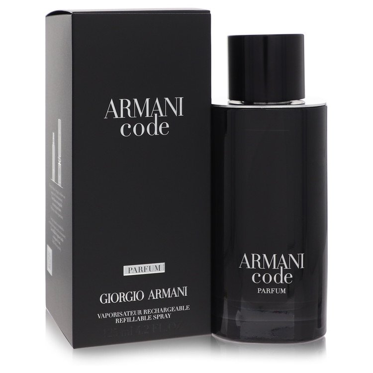 Armani Code by Giorgio Armani - Parfum Spray Relillable 4.2 oz