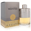 Azzaro Wanted 3.4 oz men's Eau de Toilette. Amber liquid in a distinctive silver gun cylinder bottle, with a bold grey & gold box.