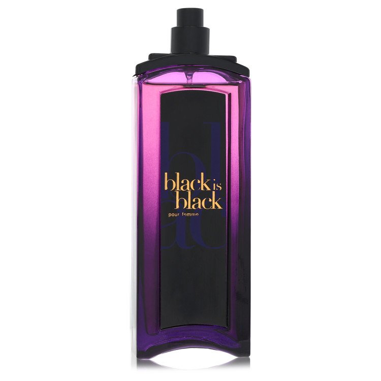 Black is Black by Nu Parfums - Eau De Parfum Spray (Tester) 3.3 oz