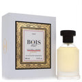 Luxurious Bois 1920 Ancora Amore Youth 3.4 oz EDT spray in a clear glass bottle with an elegant white and gold framed box.