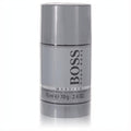 Sleek grey Hugo Boss Bottled men's deodorant stick, 2.4 oz. Modern design for lasting freshness and confidence.
