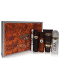 Cuba Gold by Fragluxe - Gift Set -- 3.3 oz Eau De Toilette Spray + 3.3 oz After Shave Spray + 6.7 oz Body Deodorant Spray + 6.7 oz Shower Gel +  1.17 oz EDT Spray