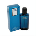 Iconic Davidoff Cool Water 2.5 oz blue glass deodorant spray with sleek black cap and shimmering metallic blue box.