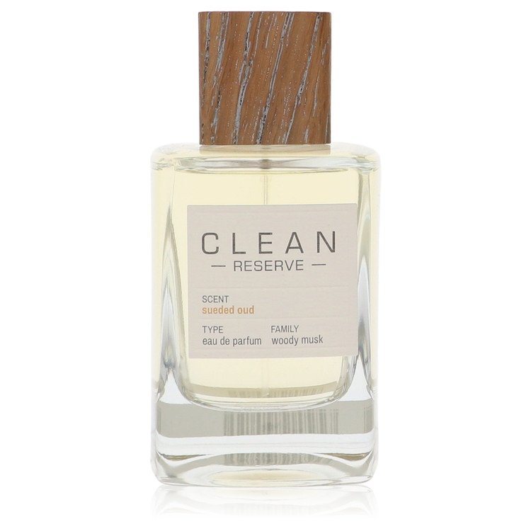 Clean Sueded Oud by Clean - Eau De Parfum Spray (unboxed) 3.4 oz