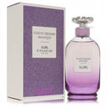 Coach Dreams Moonlight 3 oz EDP. Stunning purple gradient bottle, clear floral cap, and shimmering lavender box.