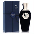 Exquisite V Canto Cor Gentile V 3.38 oz extrait de parfum. Deep blue velvet bottle with a sleek silver cap and elegant matching box.