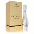 Elegant women's Crystal Platinum 3.4 oz Eau De Parfum. Luxurious gold box, iconic silver champagne bottle.