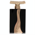 Elevate your scent with Al Haramain's Cuir De Orientica 3 oz EDP. Sleek black bottle, rose gold wave design, unique cap.