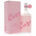 Liz Claiborne Curve Pink Blossom 3.4 oz women's EDT. Clear glass bottle with a pink label, silver cap, and matching pink box.