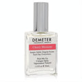 Elegant Demeter Cherry Blossom 1 oz women's cologne spray. Clear glass bottle, sleek silver cap, and a white label with a vibrant pink 'Cherry Blossom' band.