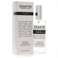 Demeter Dark Roses 4 oz cologne spray, a clear glass fragrance bottle with a sleek silver cap and elegant white box.