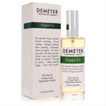 Demeter Fraser Fir 4 oz cologne spray in a sleek glass bottle with silver cap, presented with its crisp white and green branded box.