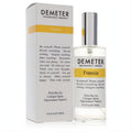 Refreshing Demeter Freesia 4 oz women's cologne spray in a clear glass bottle with a silver cap and elegant white & yellow box.