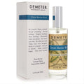 Experience Demeter Great Barrier Reef 4 oz cologne spray. Clear bottle, silver cap, vintage map label, and crisp white box capture the ocean's essence.