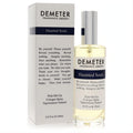 Elegant Demeter Haunted Souls 4 oz cologne spray. Clear glass bottle with a silver cap and sleek white box packaging.