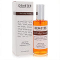 Experience Demeter Hot Fudge Sundae 4 oz cologne spray, a clear glass bottle with inviting amber liquid and elegant white box.