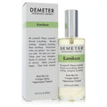Demeter Kamikaze 4 oz unisex cologne spray: clear glass bottle, sleek silver cap, and matching white-green box.