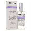 Demeter Lavender Martini 4 oz cologne spray in clear glass bottle with silver cap and elegant white box, featuring a lavender label.