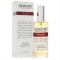 Demeter Molasses 4 oz unisex cologne spray. Clear glass bottle with silver cap, elegant white box, and rich brown label.