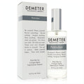 Captivating Demeter Petrichor 4 oz unisex cologne spray. Clear glass bottle, silver cap, and elegant white box for a fresh aroma.