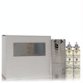 Luxurious Alyson Oldoini Diafana Skin refillable EDP set with sleek silver crocodile atomizer and elegant white box.