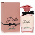 Dolce Garden by D&G 1.6 oz EDP spray. Elegant clear glass bottle with a pink floral cap, black ribbon, and matching pink box.