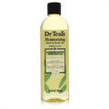 Dr Teal's 8.8 oz Cannabis Sativa Hemp Seed Moisturizing Bath & Body Oil. Clear bottle, black cap, green leaf label for soft skin.