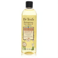 Dr Teal's 8.8 oz moisturizing coconut bath & body oil in clear bottle with black cap.