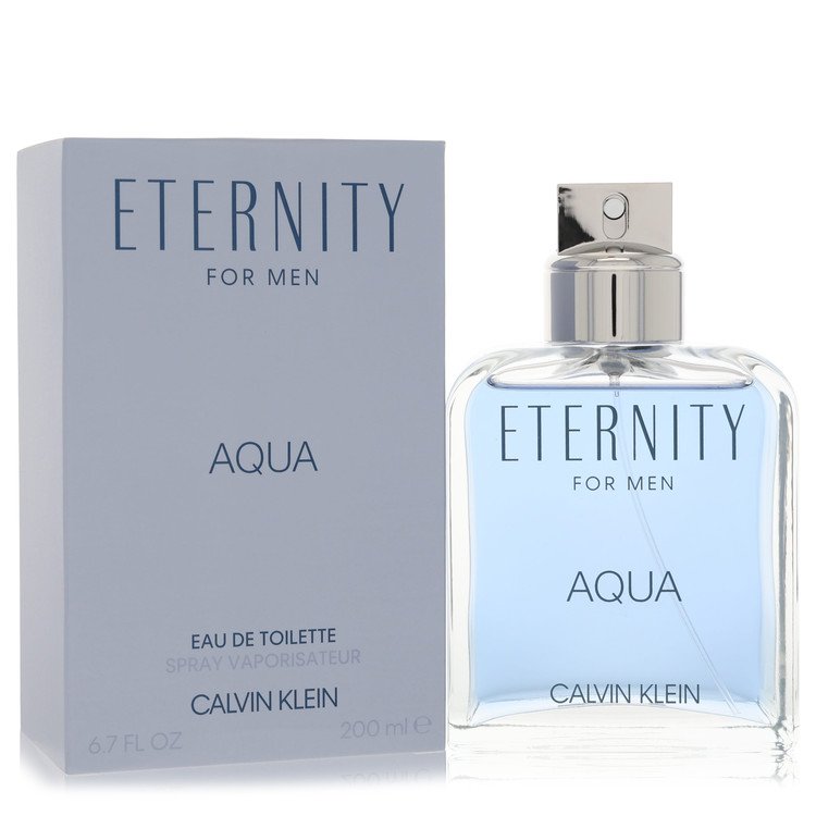 Eternity Aqua by Calvin Klein - Eau De Toilette Spray 6.7 oz