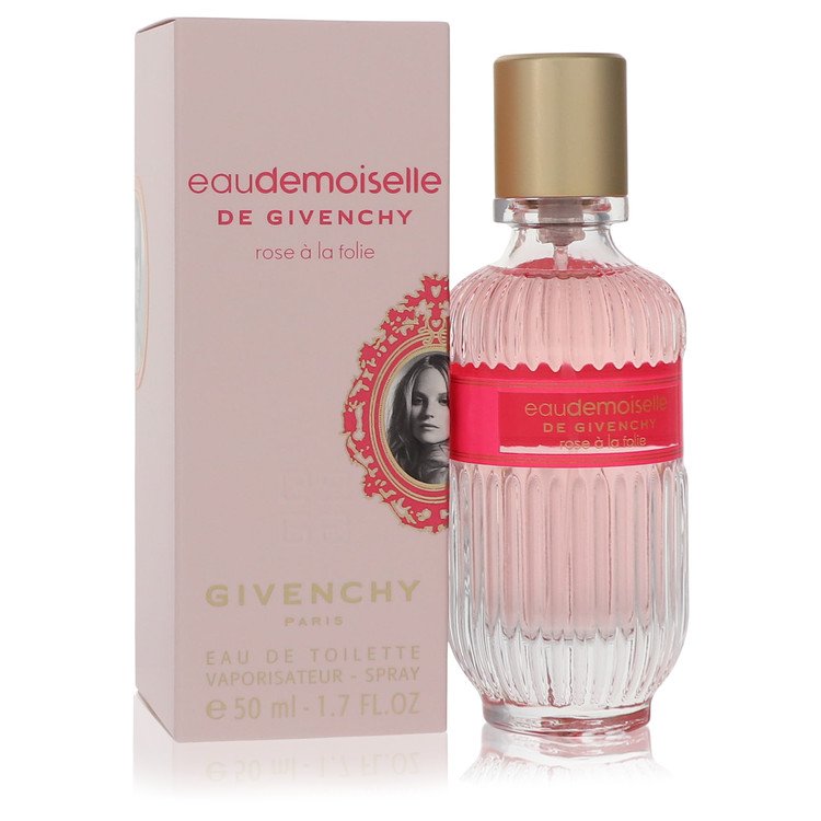 Eau Demoiselle Rose A La Folie by Givenchy - Eau De Toilette Spray 1.7 oz