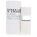 Derek Lam 10 Crosby Ellipsis 1.7 oz women's Eau De Parfum. Sleek white cylindrical bottle, clear glass, and elegant matching box.