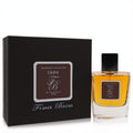 Sophisticated Franck Boclet Cedre 3.4 oz men's EDP. Amber liquid in a sleek glass bottle, with its elegant black box.