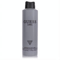 Bold Guess 1981 Men's Deodorizing Body Spray 6 oz in a sleek gray can with black cap and iconic logo.