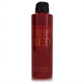 Experience Guess Seductive Homme Red 6 oz body spray. Bold red can, sleek black cap, and sophisticated gold branding.
