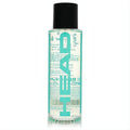 Head Spark 8.1 oz hair & body fragrance mist in a clear glass spray bottle with a vibrant teal label and black cap.
