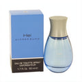 Hei by Alfred Sung 1.7 oz EDT. Refreshing blue curved glass bottle with sleek silver cap and coordinating blue & black box.