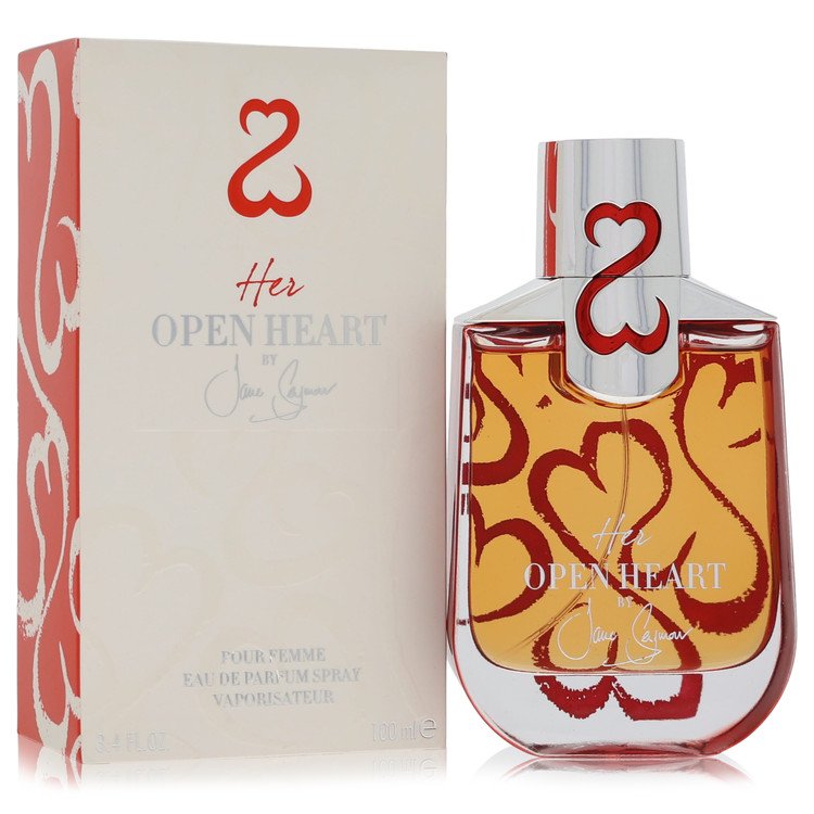 Her Open Heart by Jane Seymour - Eau De Parfum Spray 3.4 oz
