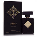 Discover Initio Atomic Rose 3.04 oz unisex Eau De Parfum. Sleek black bottle and box with distinctive gold emblem.